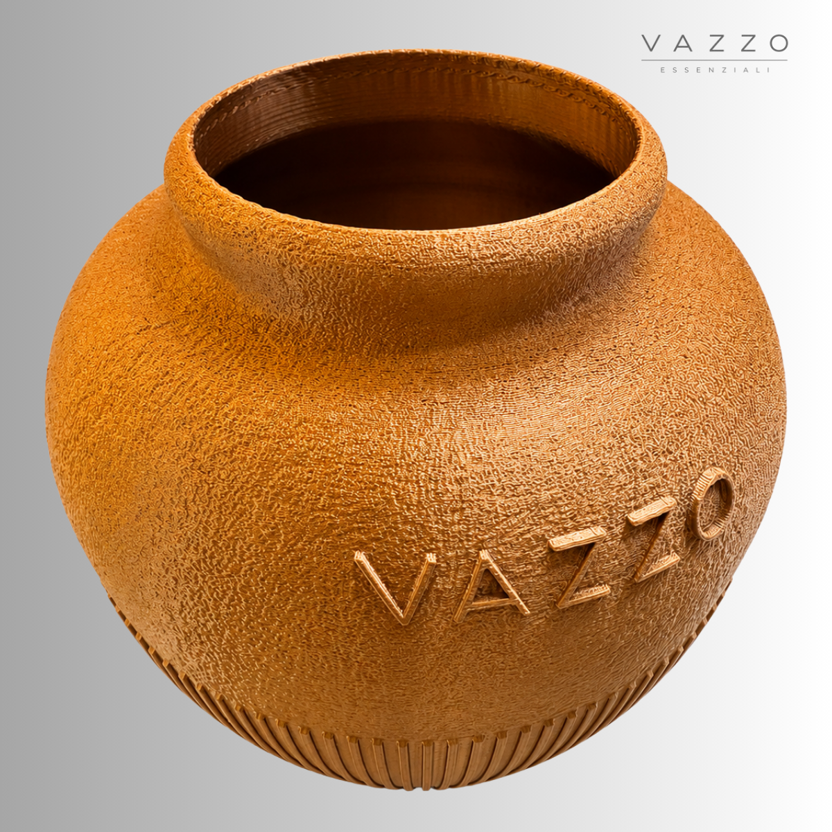 Vaso decorativo Vazzo com logo impresso em 3D 10