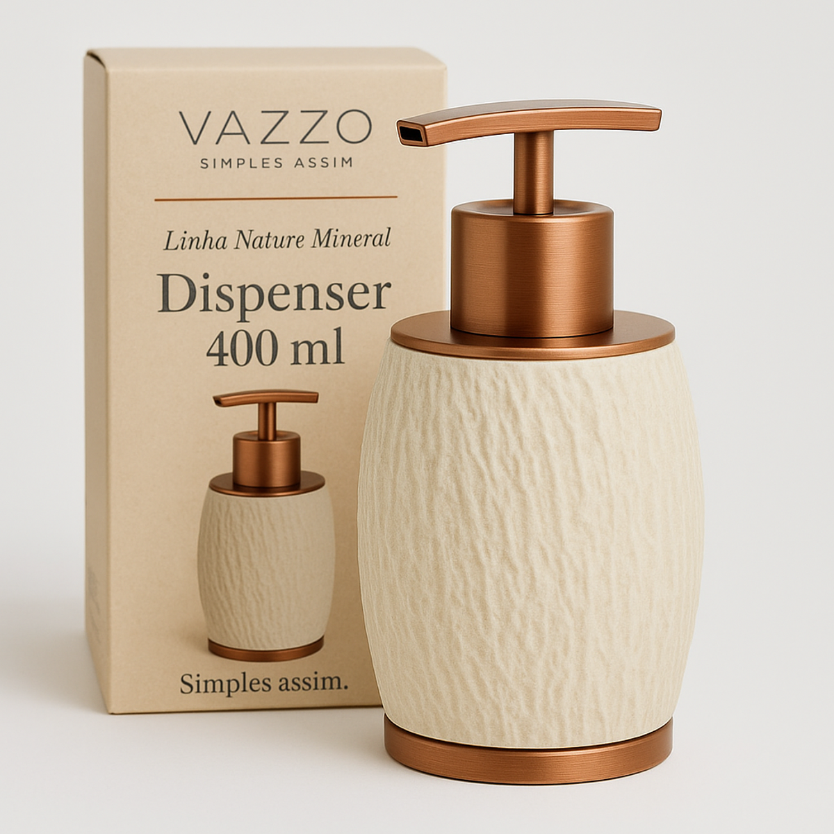 Porta Sabonete Líquido Dispenser Banheiro Bancada 400ml