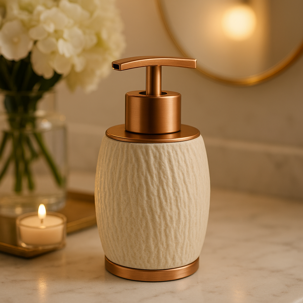 Porta Sabonete Líquido Dispenser Banheiro Bancada 400ml 2