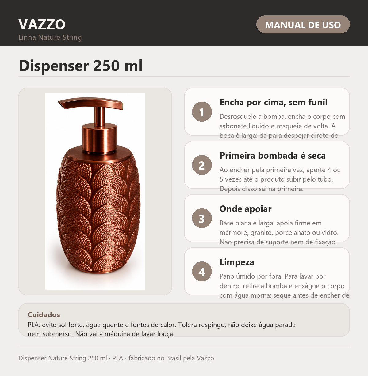Dispenser Nature String 250 ml 9