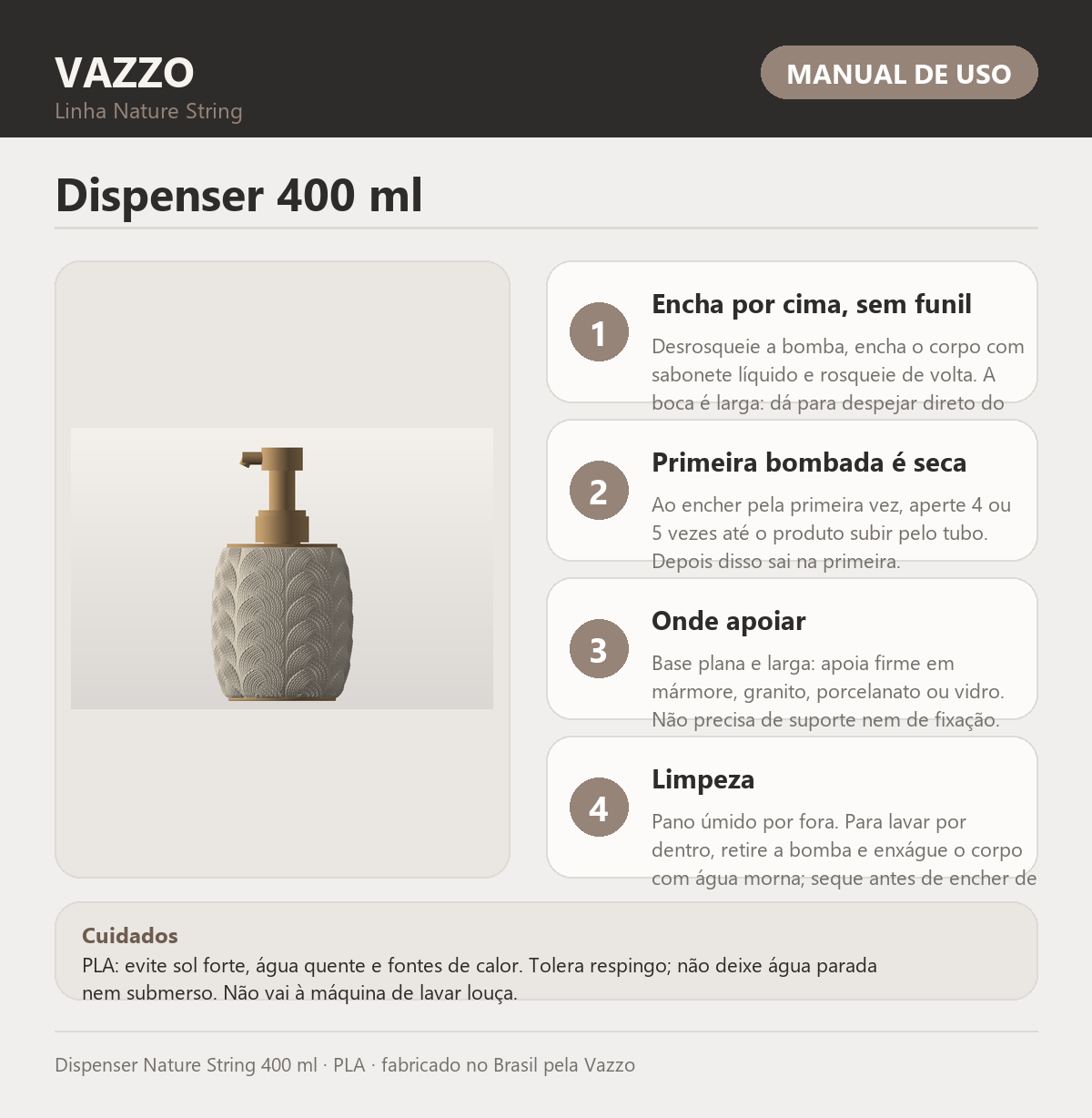 Dispenser Nature String 400 ml 8