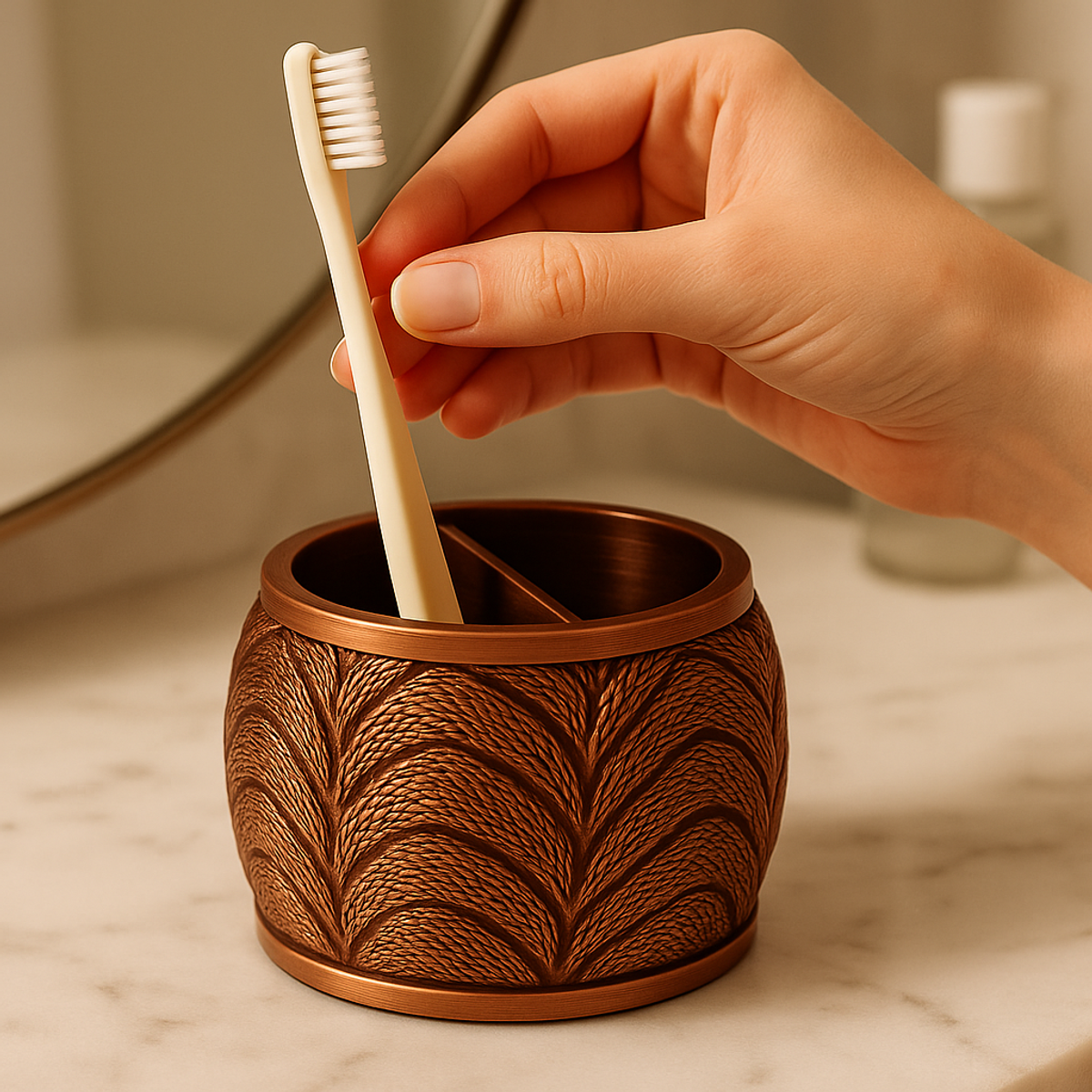 Porta-Escovas de Dente Nature String 6