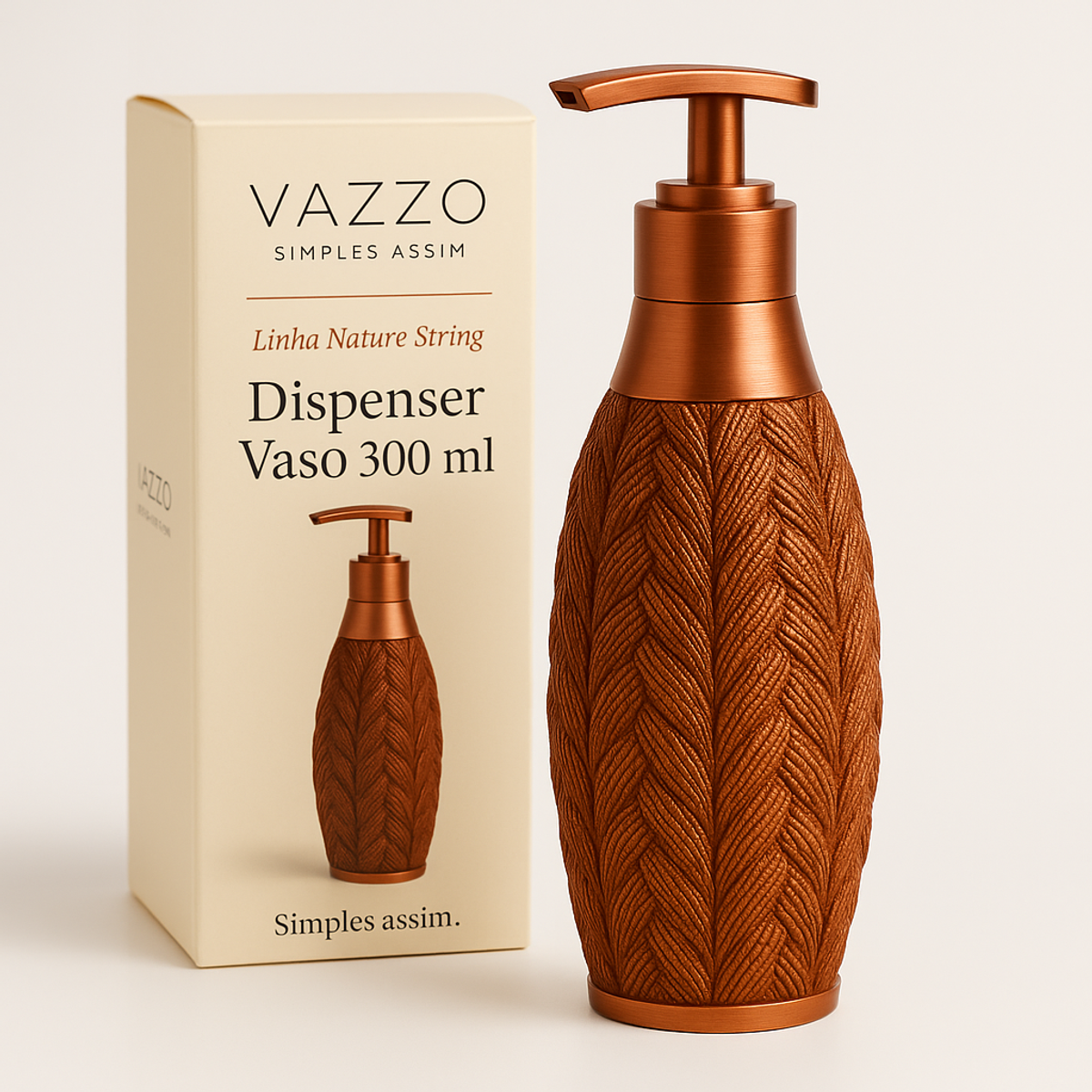 Dispenser Vaso Nature String 300 ml