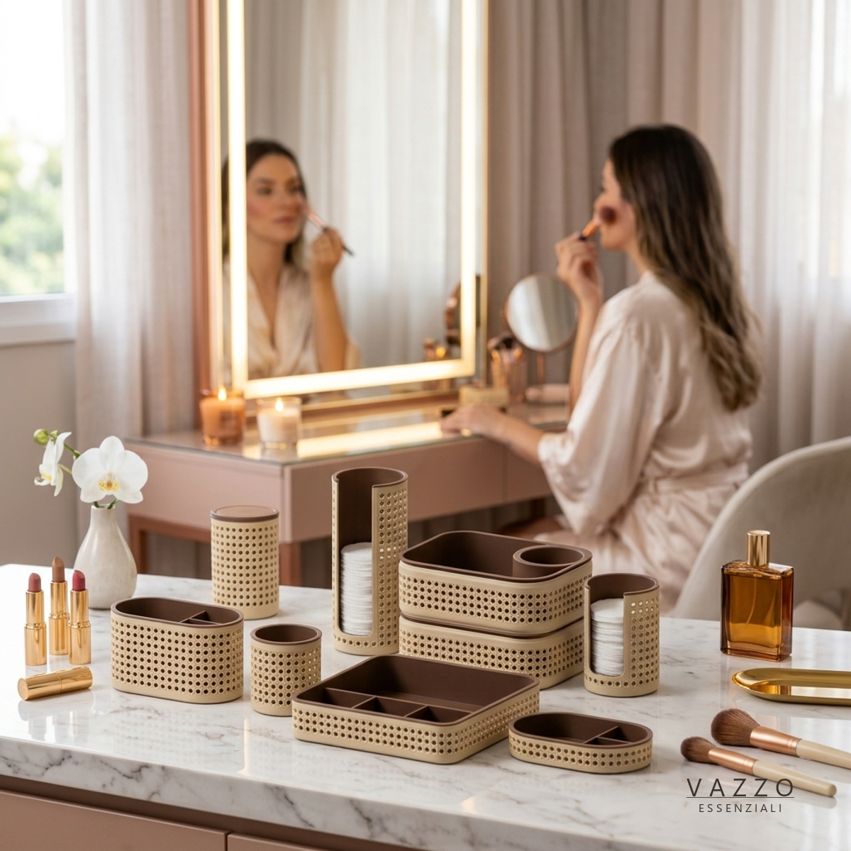 Kit Completo Nature 7 peças Palhinha Vazzo 3