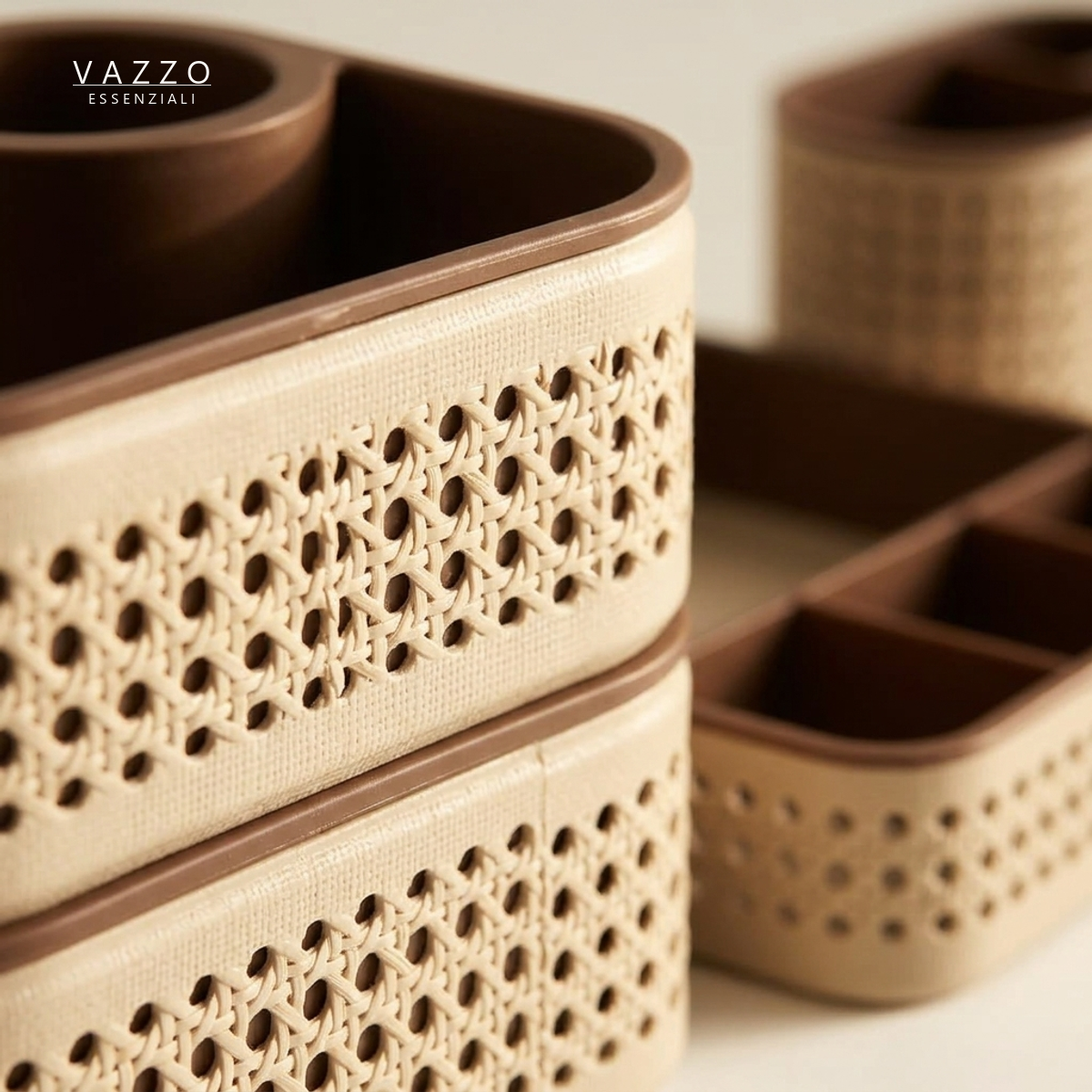 Kit Penteadeira Premium Nature Palhinha Vazzo 5